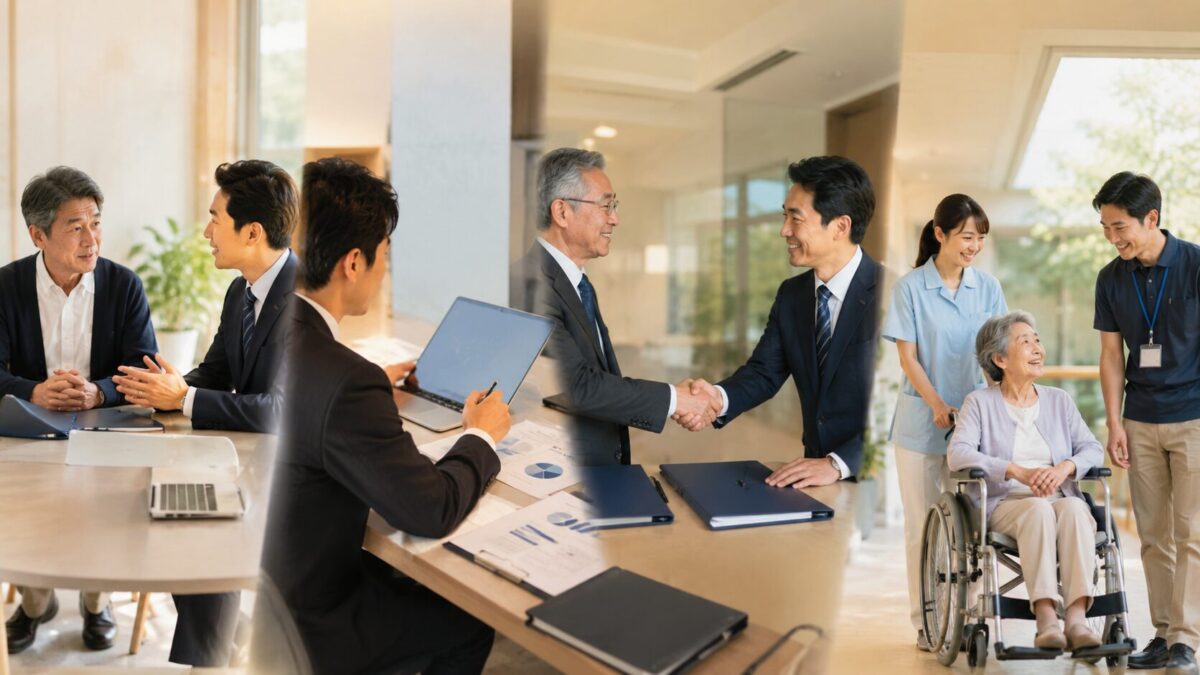 介護M&Aの流れ｜相談から成約まで徹底解説